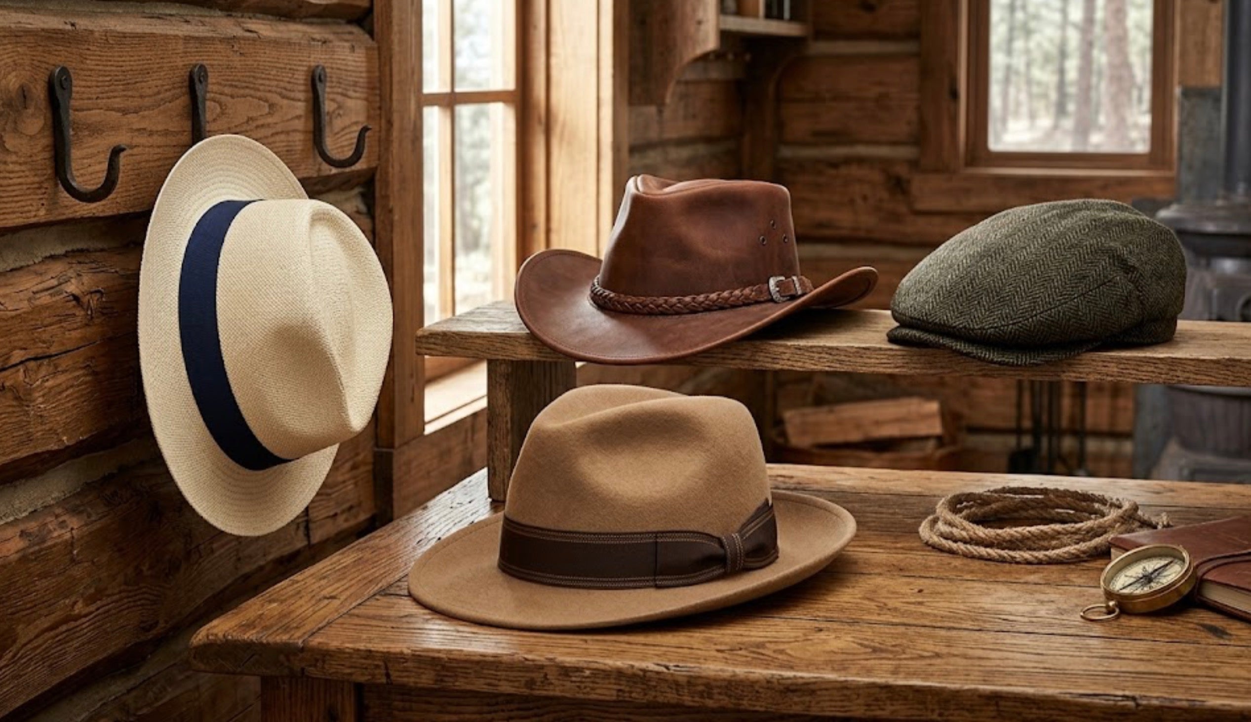 Finished hats